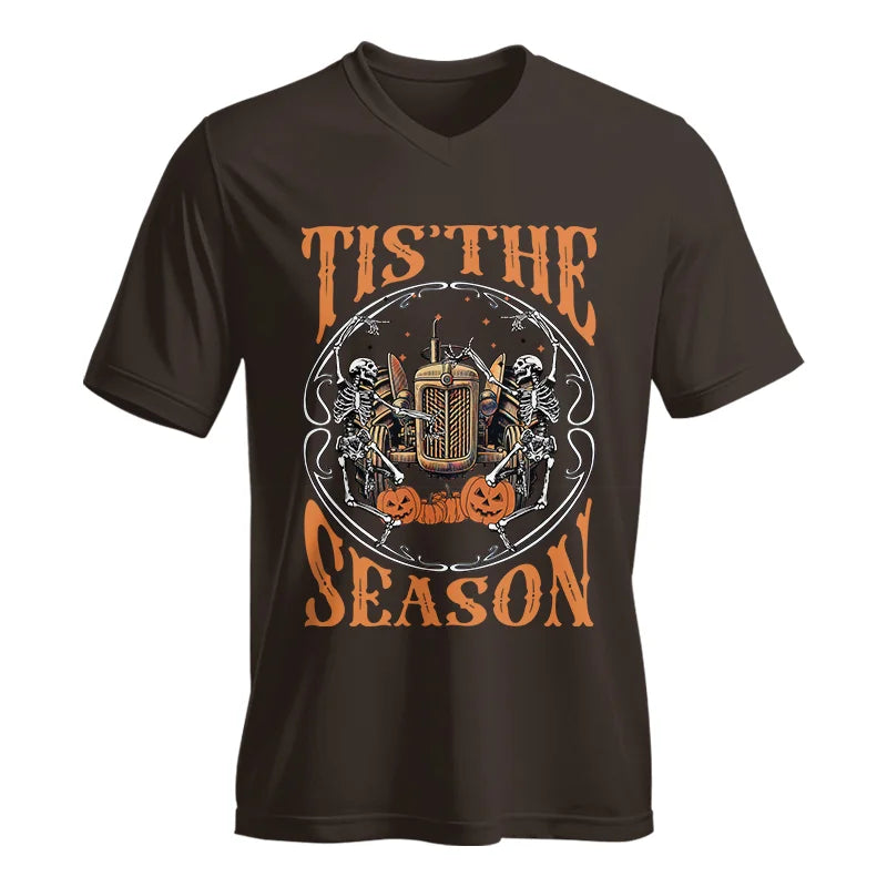 Image of Tis The Pumpkin Season 2 - Unisex Jersey Short Sleeve V-Neck Tee