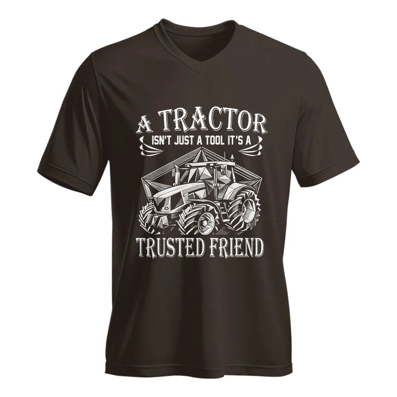 Trusted Friend 8 - Unisex Jersey Short Sleeve V-Neck Tee