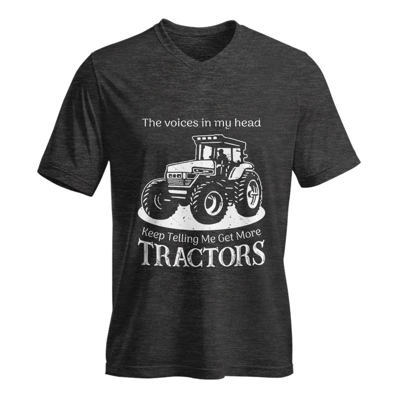 Image of Get more tractors 17 - Unisex Jersey Short Sleeve V-Neck Tee