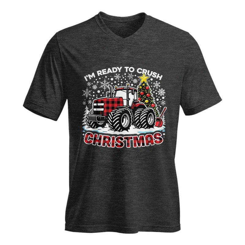 I'm Ready To Crush Christmas - Unisex Jersey Short Sleeve V-Neck Tee