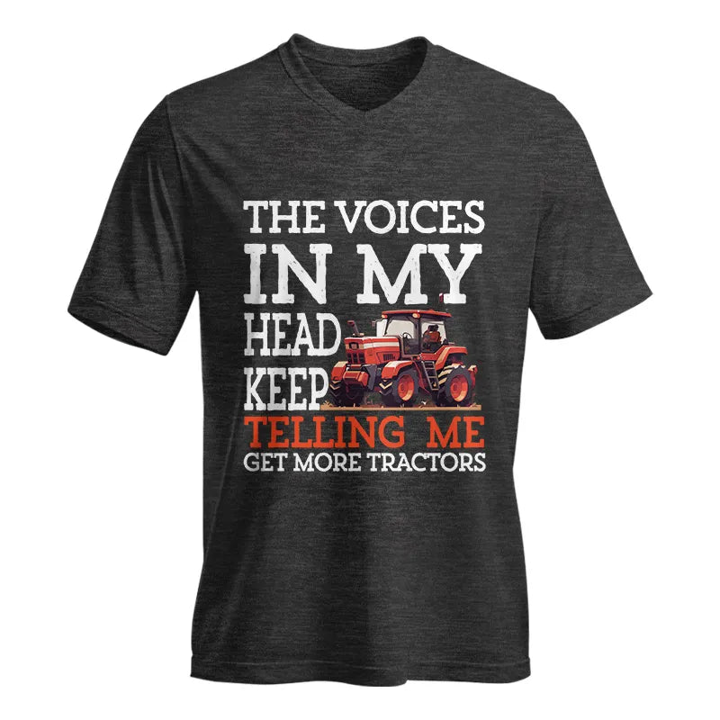 The Voice In My Head - Unisex Jersey Short Sleeve V-Neck Tee