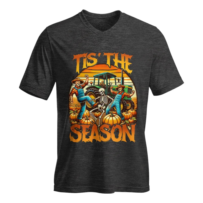 Image of Tis The Pumpkin Season 1 - Unisex Jersey Short Sleeve V-Neck Tee