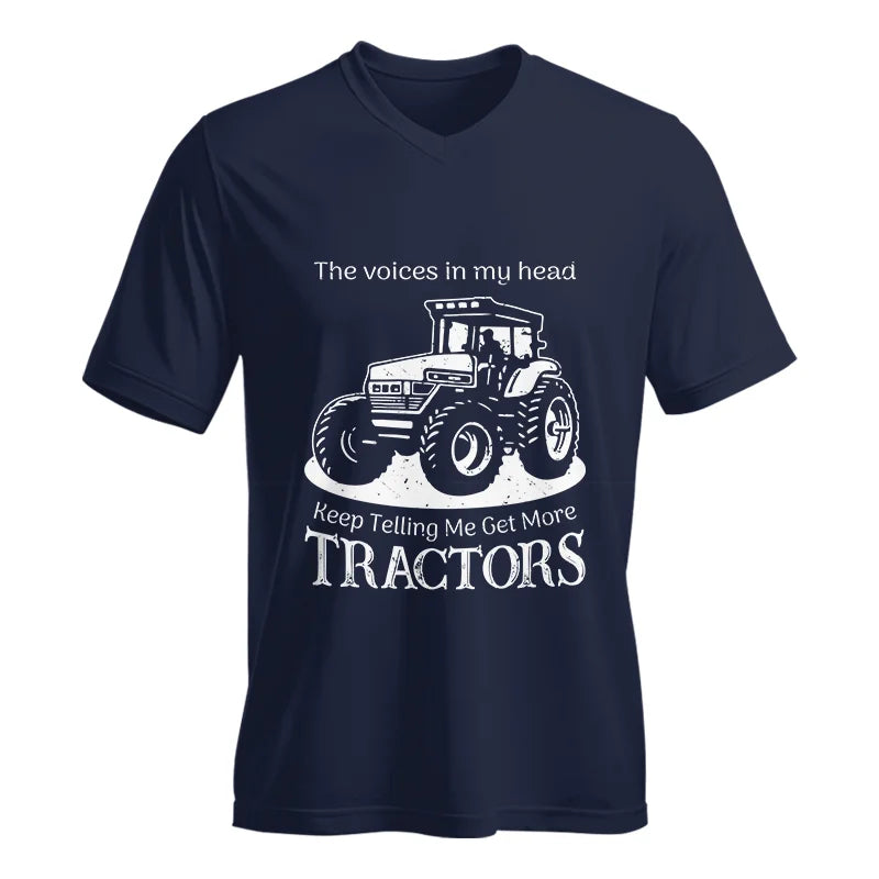 Get more tractors 17 - Unisex Jersey Short Sleeve V-Neck Tee