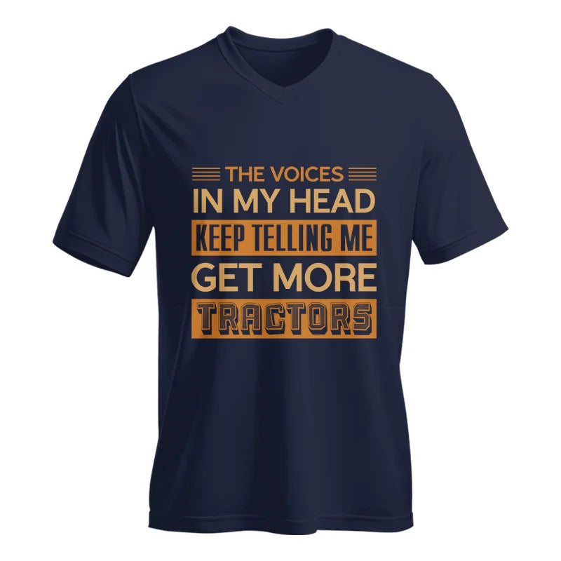 Image of Get more tractors 18 - Unisex Jersey Short Sleeve V-Neck Tee