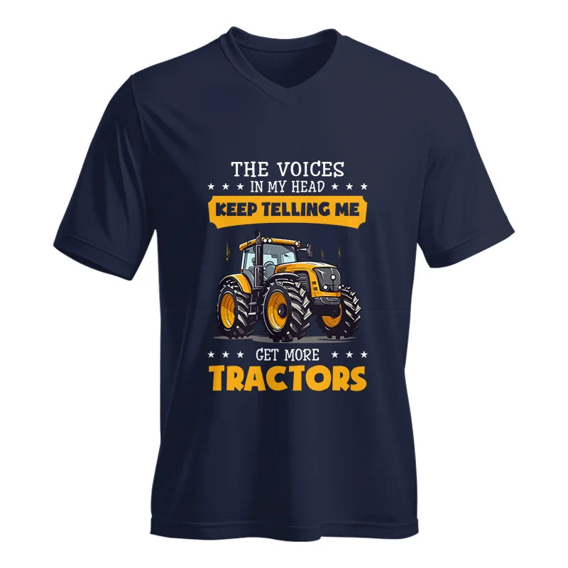 Get more tractors 20 - Unisex Jersey Short Sleeve V-Neck Tee