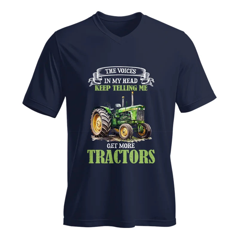 Get more tractors 21 - Unisex Jersey Short Sleeve V-Neck Tee