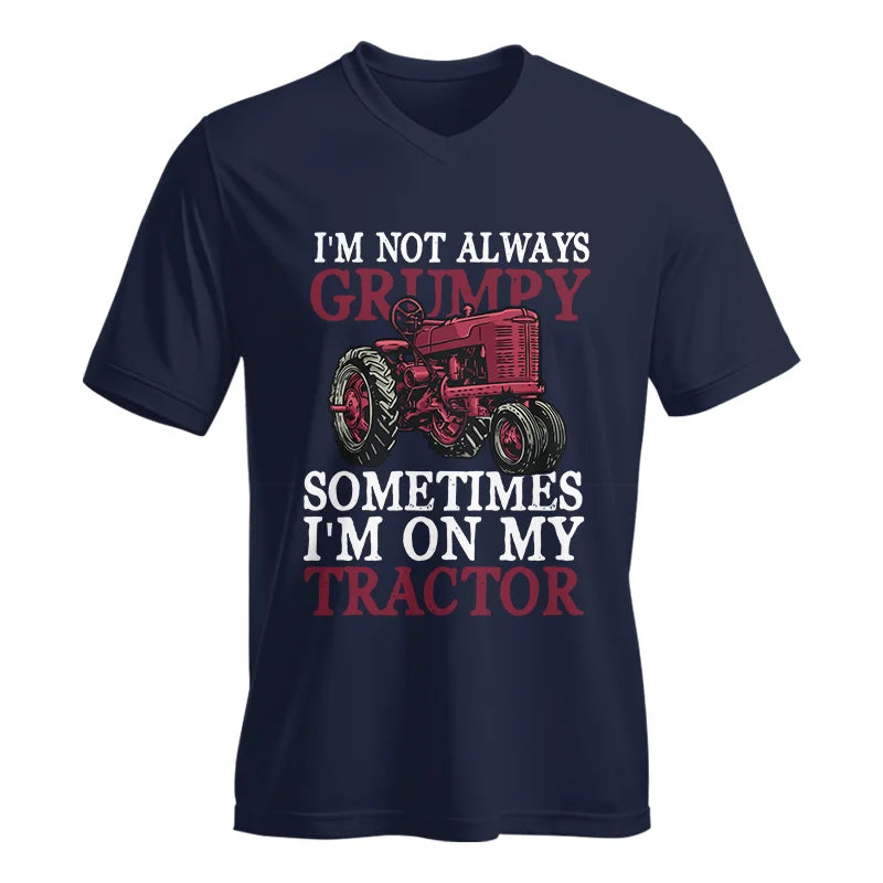 Image of I'm Not Always Grumpy - Unisex Jersey Short Sleeve V-Neck Tee