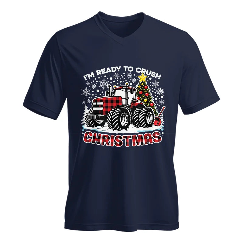 I'm Ready To Crush Christmas - Unisex Jersey Short Sleeve V-Neck Tee