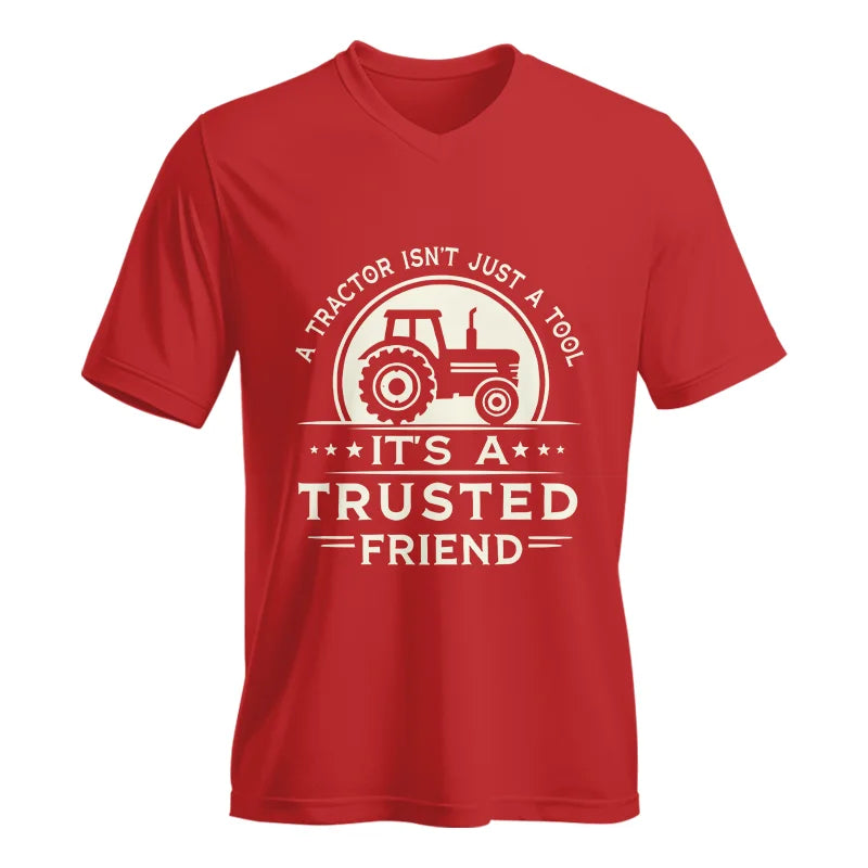 A Tractor Isn’t Just A Tool 1 - Unisex Jersey Short Sleeve V-Neck Tee