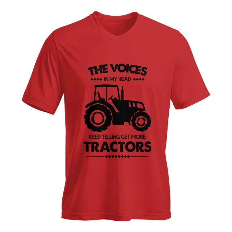 Get More Tractors 15 - Unisex Jersey Short Sleeve V-Neck Tee