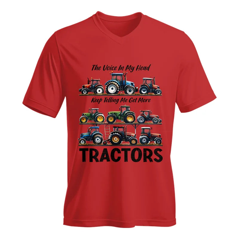 Get More Tractors 4 - Unisex Jersey Short Sleeve V-Neck Tee