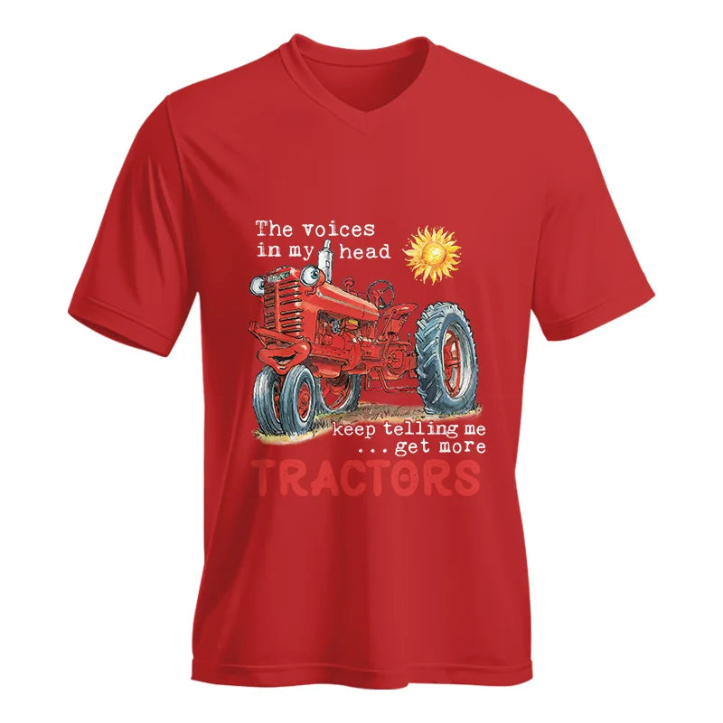 Get More Tractors 6 - Unisex Jersey Short Sleeve V-Neck Tee