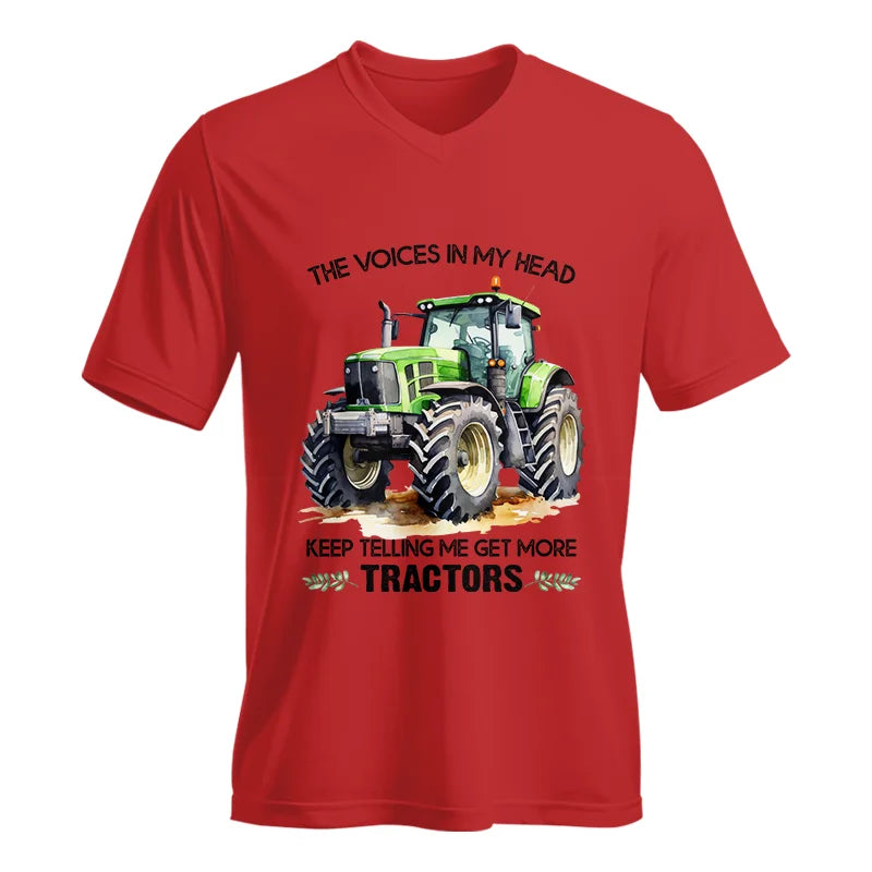 Get More Tractors 7 - Unisex Jersey Short Sleeve V-Neck Tee