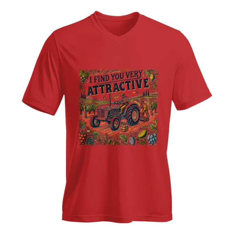 I Find You Very Attractive 1 - Unisex Jersey Short Sleeve V-Neck Tee