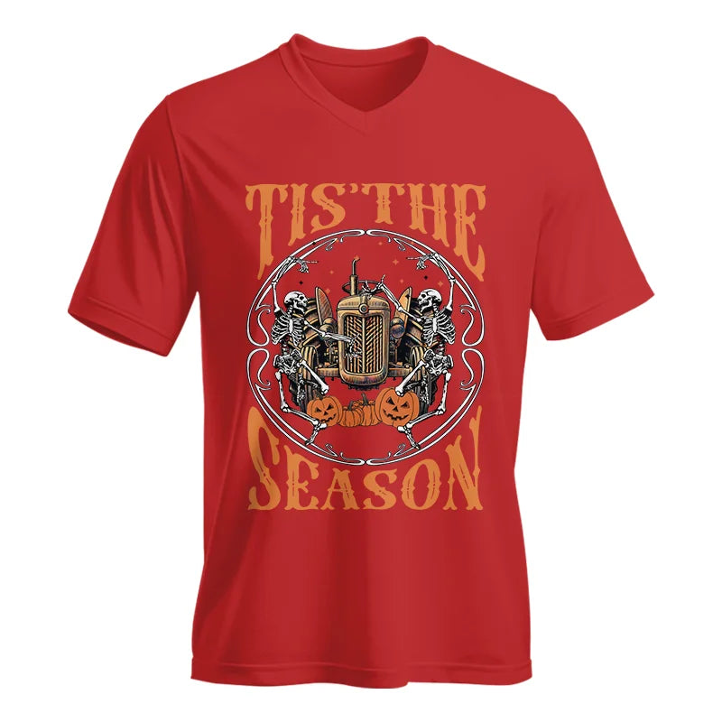 Tis The Pumpkin Season 2 - Unisex Jersey Short Sleeve V-Neck Tee