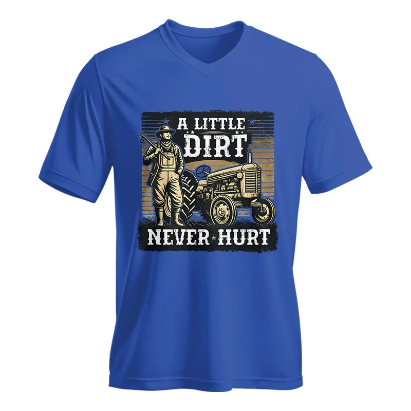 A Little Dirt Never Hurt 2 - Unisex Jersey Short Sleeve V-Neck Tee