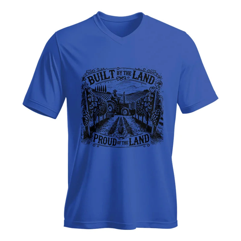 Built By Land Proud Land Grape Garden - Unisex Jersey Short Sleeve V-Neck Tee