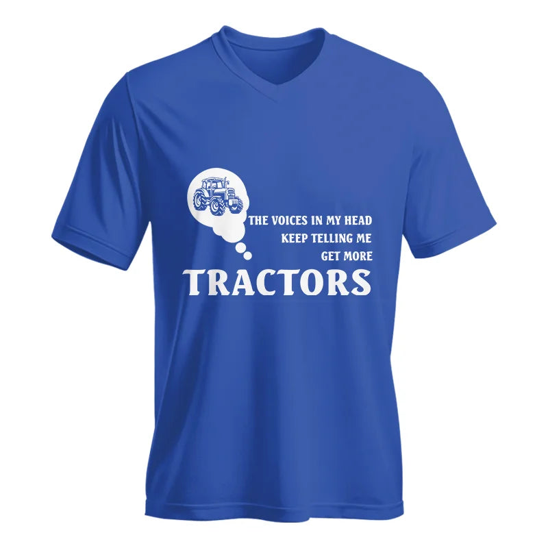 Get More Tractors 5 - Unisex Jersey Short Sleeve V-Neck Tee