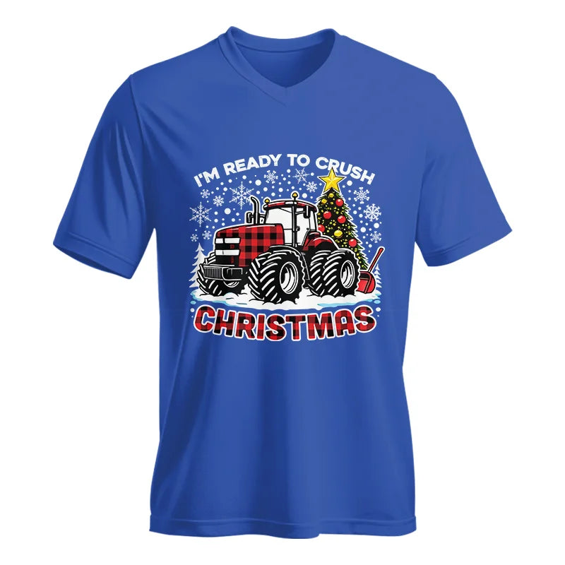 Image of I'm Ready To Crush Christmas - Unisex Jersey Short Sleeve V-Neck Tee