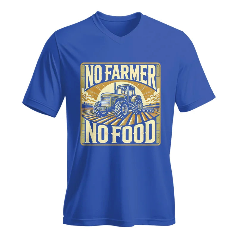 No Farmer No Food 1 - Unisex Jersey Short Sleeve V-Neck Tee