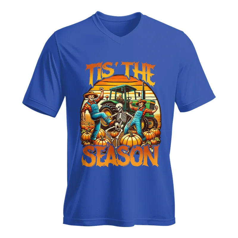 Image of Tis The Pumpkin Season 1 - Unisex Jersey Short Sleeve V-Neck Tee