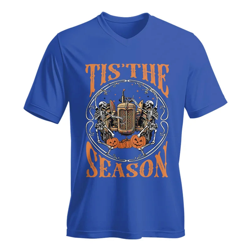 Image of Tis The Pumpkin Season 2 - Unisex Jersey Short Sleeve V-Neck Tee