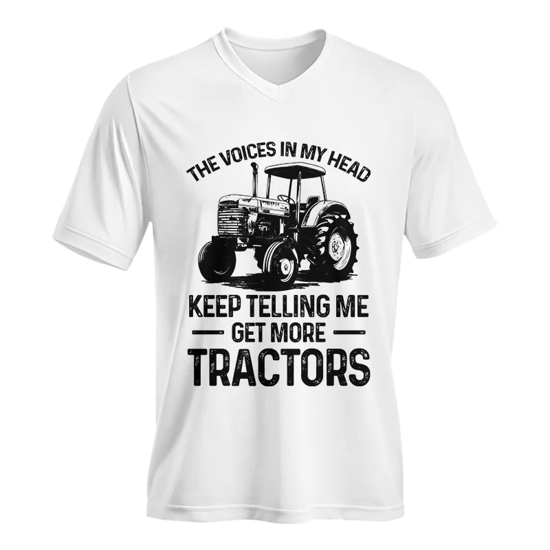 Get More Tractors 14 - Unisex Jersey Short Sleeve V-Neck Tee