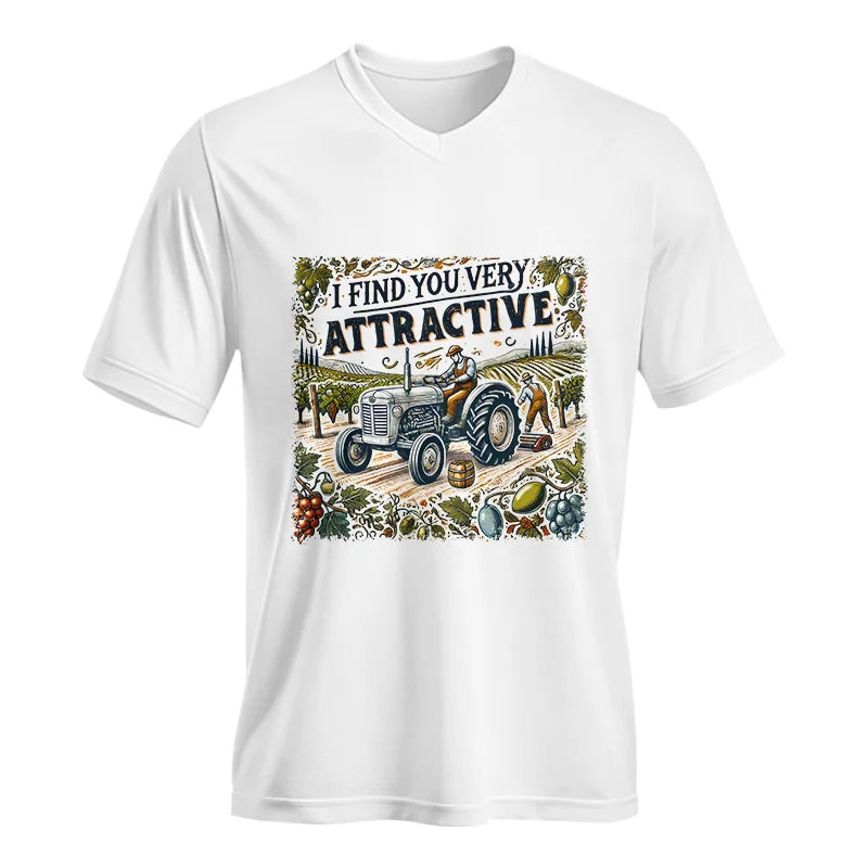 I Find You Very Attractive 1 - Unisex Jersey Short Sleeve V-Neck Tee