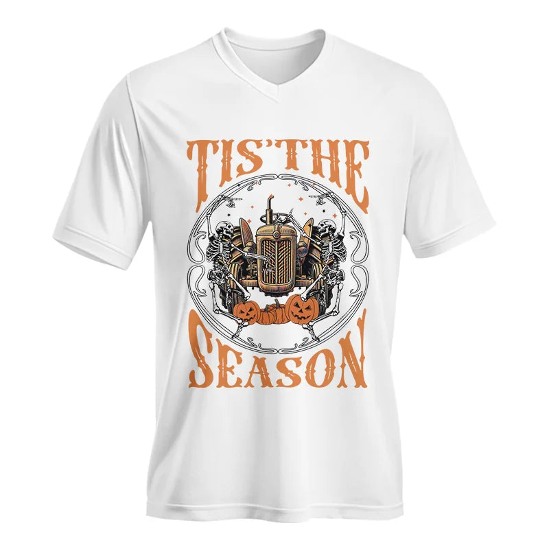 Image of Tis The Pumpkin Season 2 - Unisex Jersey Short Sleeve V-Neck Tee