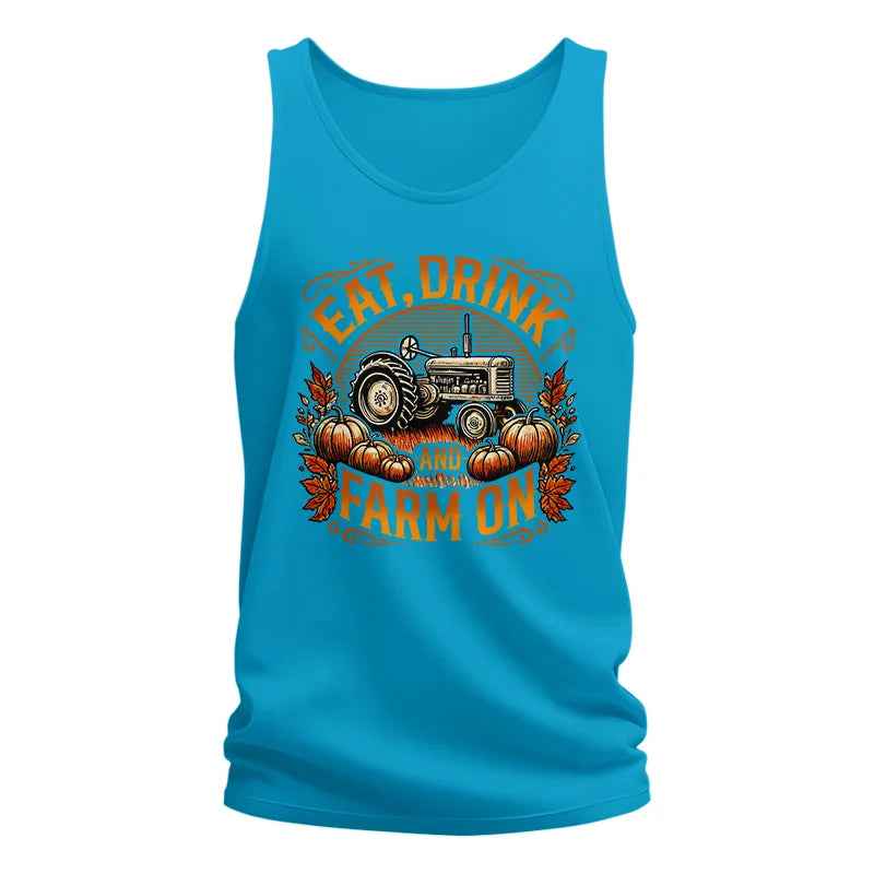 Image of Eat Drink and Farm On 2 - Unisex Jersey Tank