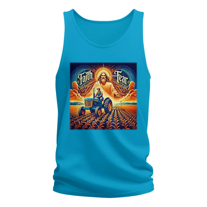 Faith Over Fear 1 - Unisex Jersey Tank