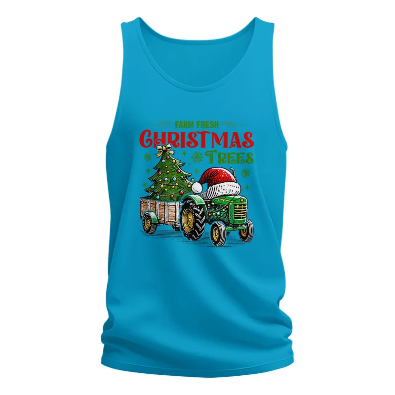 Image of Farm Fresh Christmas Trees - Unisex Jersey Tank