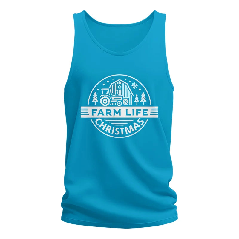 Farm Life Christmas 1 - Unisex Jersey Tank