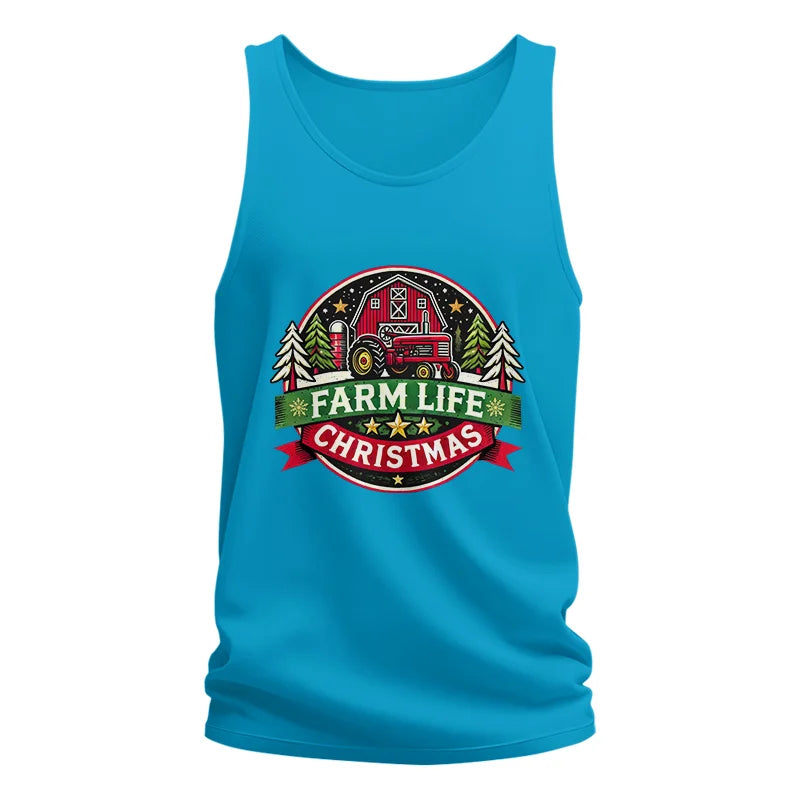 Farm Life Christmas 3 - Unisex Jersey Tank