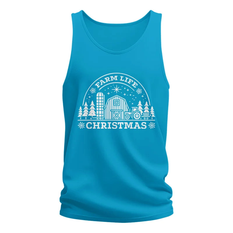 Farm Life Christmas 4 - Unisex Jersey Tank