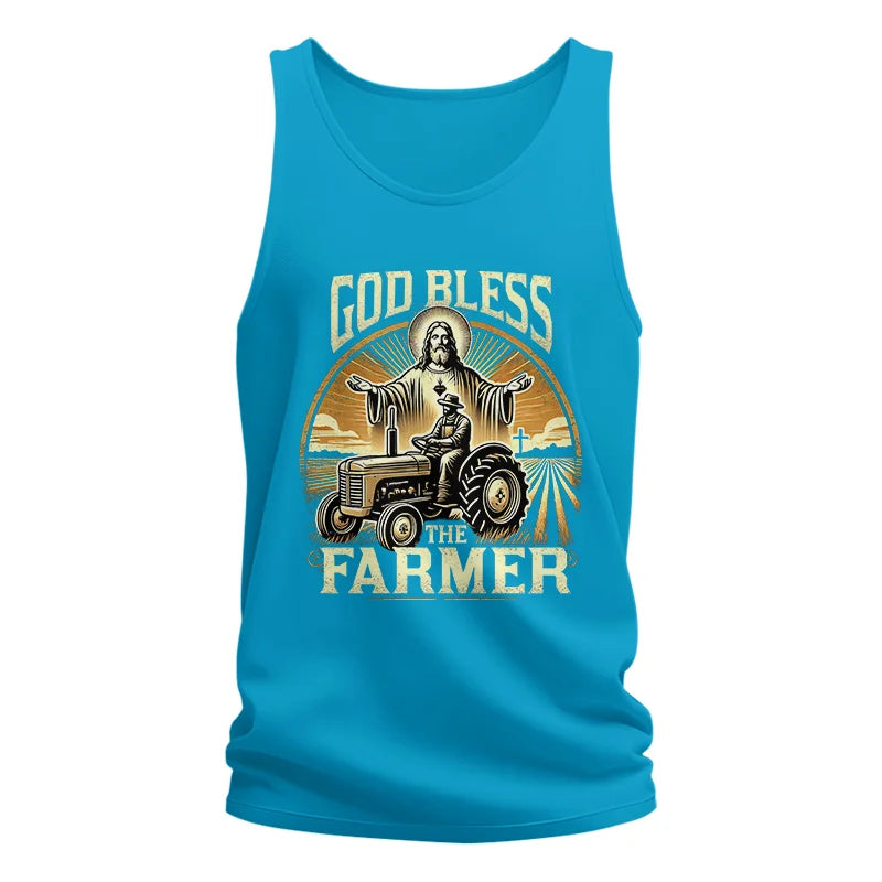 God Bless The Farmer 1 - Unisex Jersey Tank