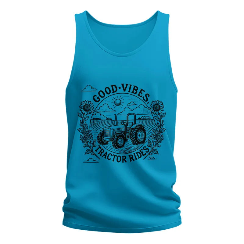 Image of Good Vibes Tractor Rides - Unisex Jersey Tank