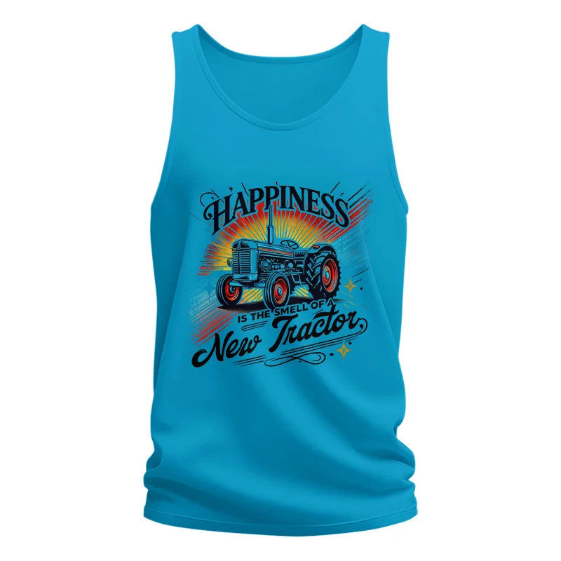 Happiness Is The Smell Of A New Tractor - Unisex Jersey Tank