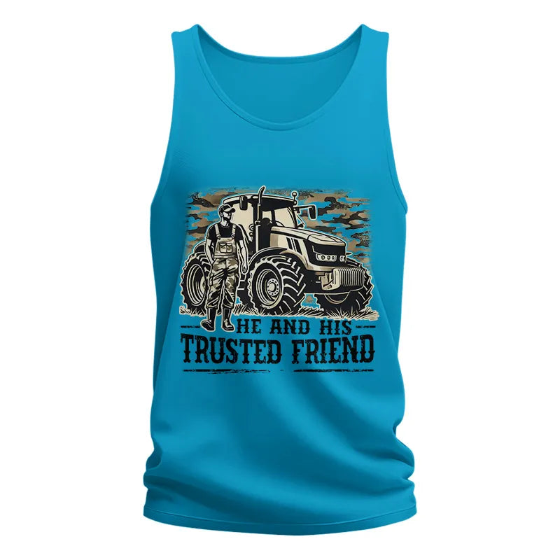 He and His Trusted Friend - Unisex Jersey Tank