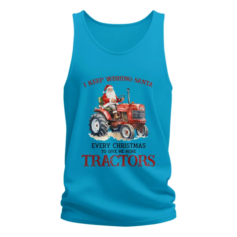 I Keep Wishing Santa 2 - Unisex Jersey Tank