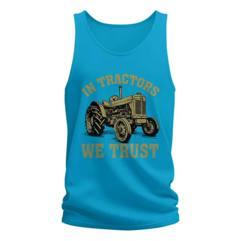 In Tractors We Trust - Unisex Jersey Tank