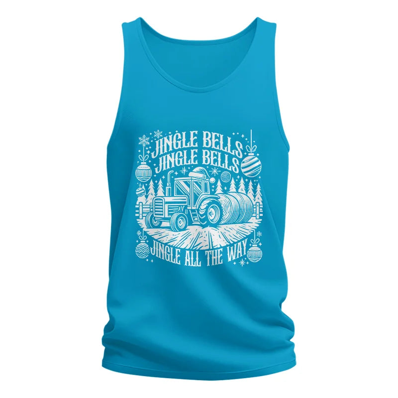 Image of Jingle Bells Jingle Bells Jingle All The Way - Unisex Jersey Tank