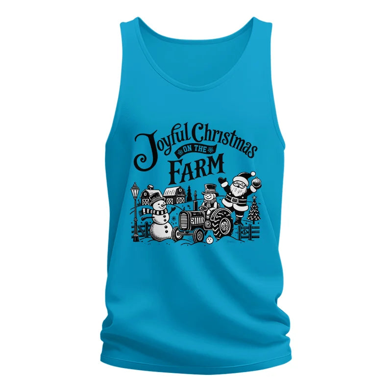 Joyful Christmas On The Farm 1 - Unisex Jersey Tank