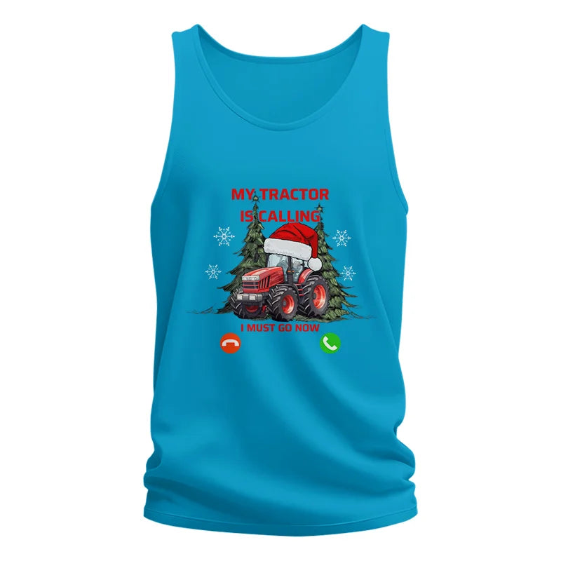 My Tractor Is Calling 2 - Unisex Jersey Tank