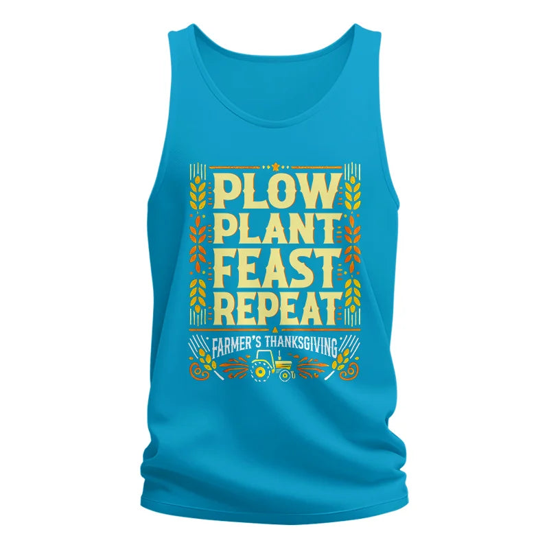 Image of Plow Plant Feast Repeat - Unisex Jersey Tank