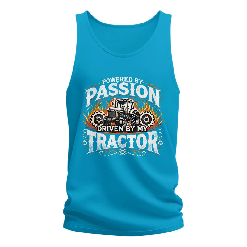 Powered By Passion Driven By My Tractor 1 - Unisex Jersey Tank