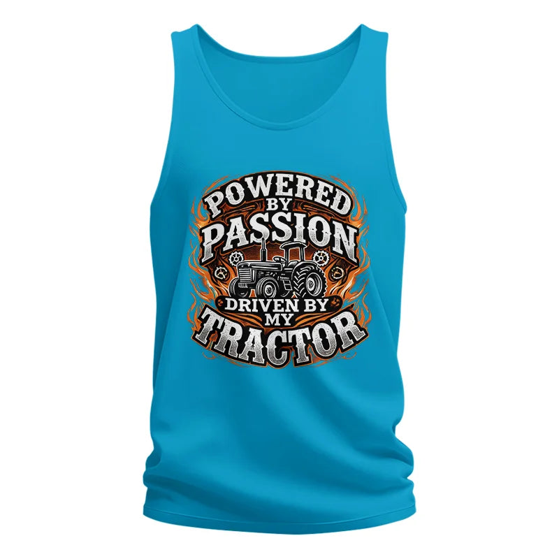 Powered By Passion Driven By My Tractor 5 - Unisex Jersey Tank