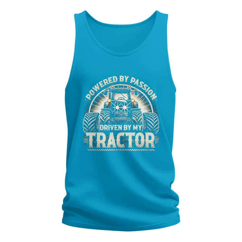 Powered By Passion Driven By My Tractor 6 - Unisex Jersey Tank