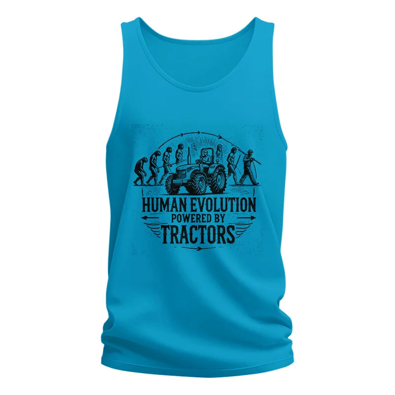 Image of Powered Tractors - Unisex Jersey Tank