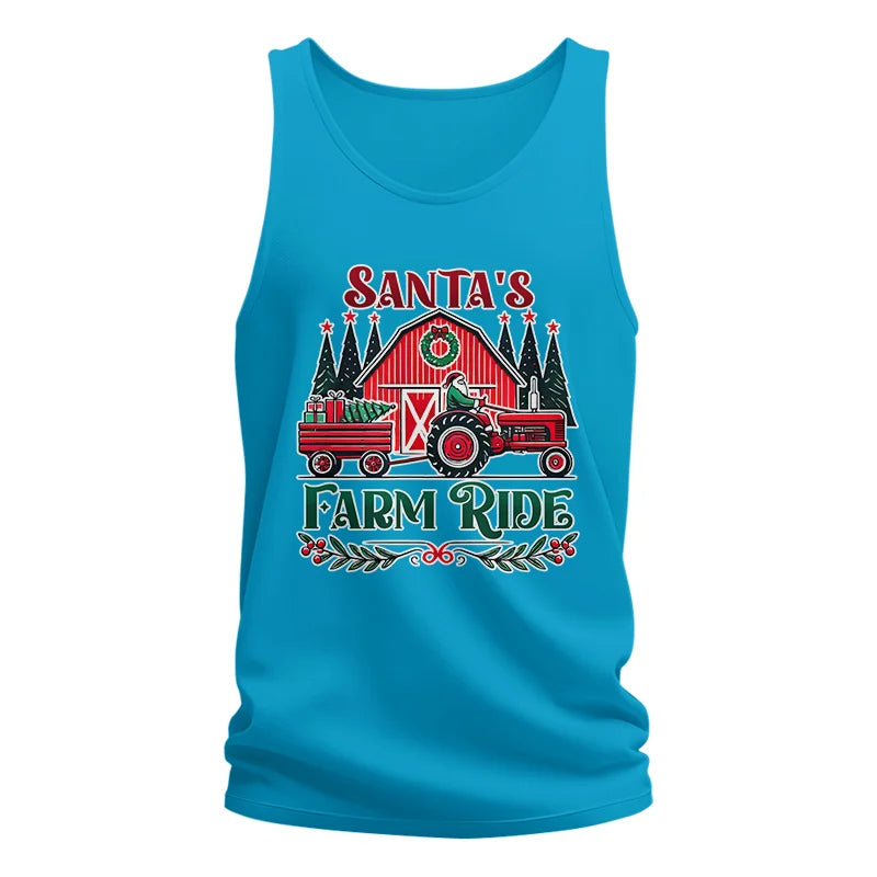 Santa's Farm Ride 1 - Unisex Jersey Tank